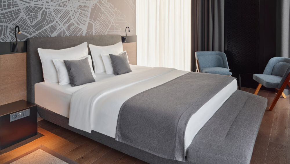Deluxe room w- king size bed